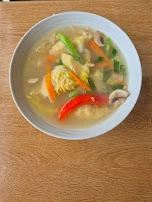 Wantan-suppe Nr 3 Auf Karte